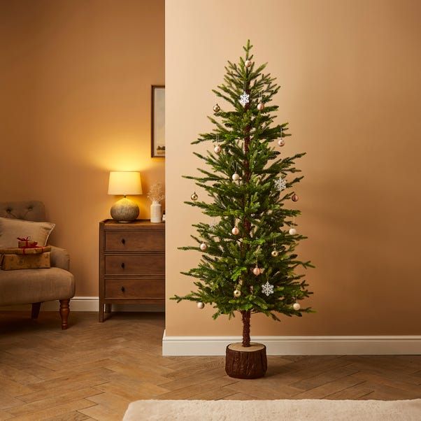 Slimline on sale christmas tree