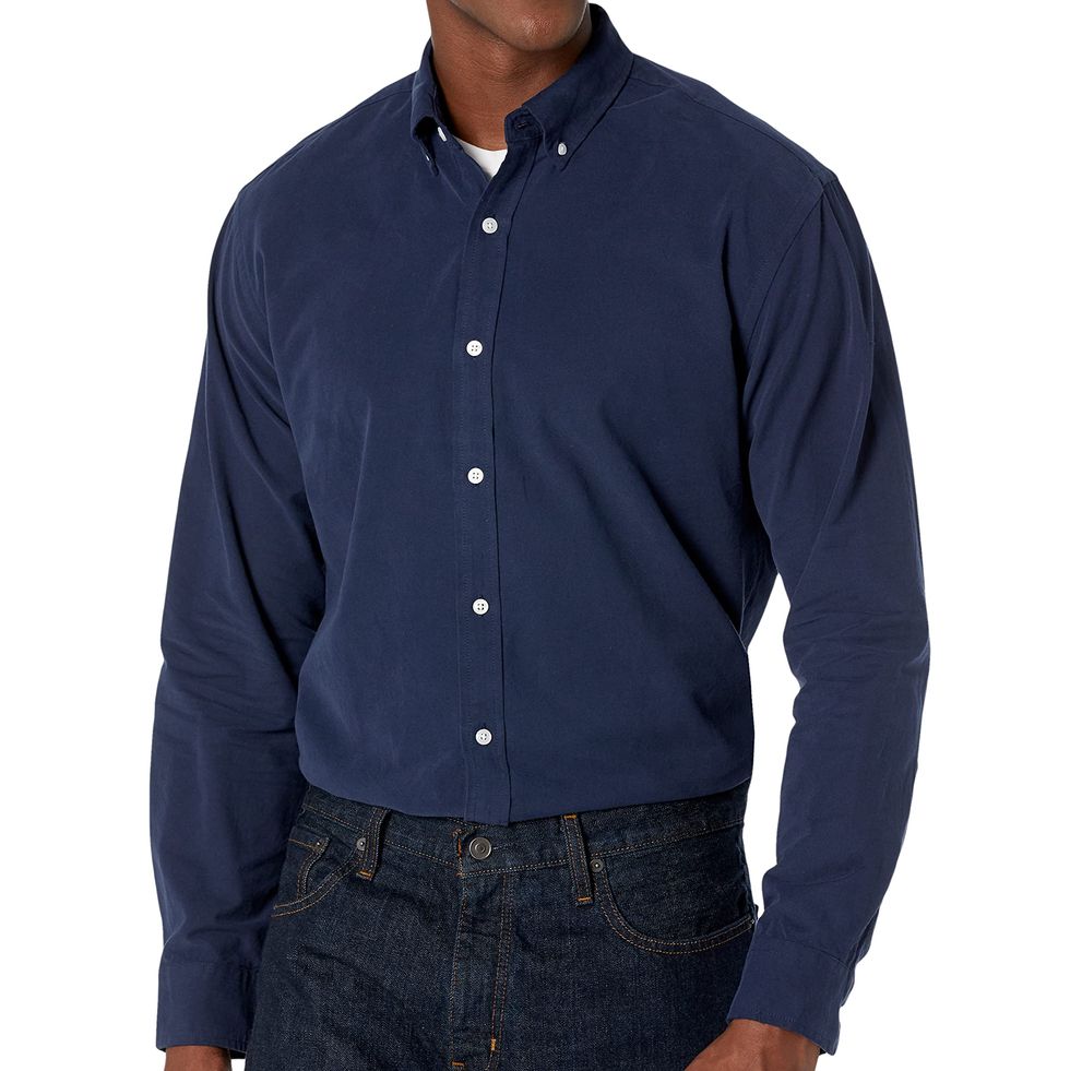 Regular-Fit Long-Sleeve Oxford Shirt