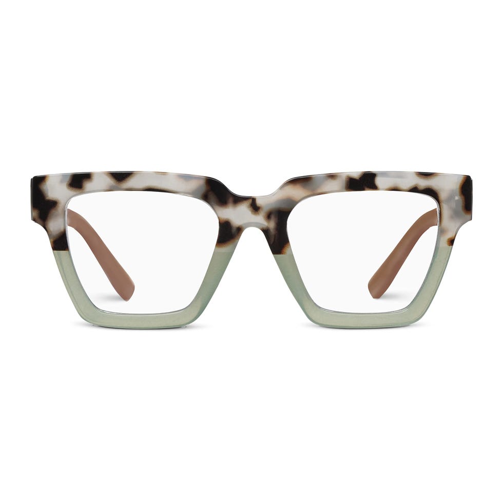 Take a Bow Square Blue Light Blocking Reading Glasses