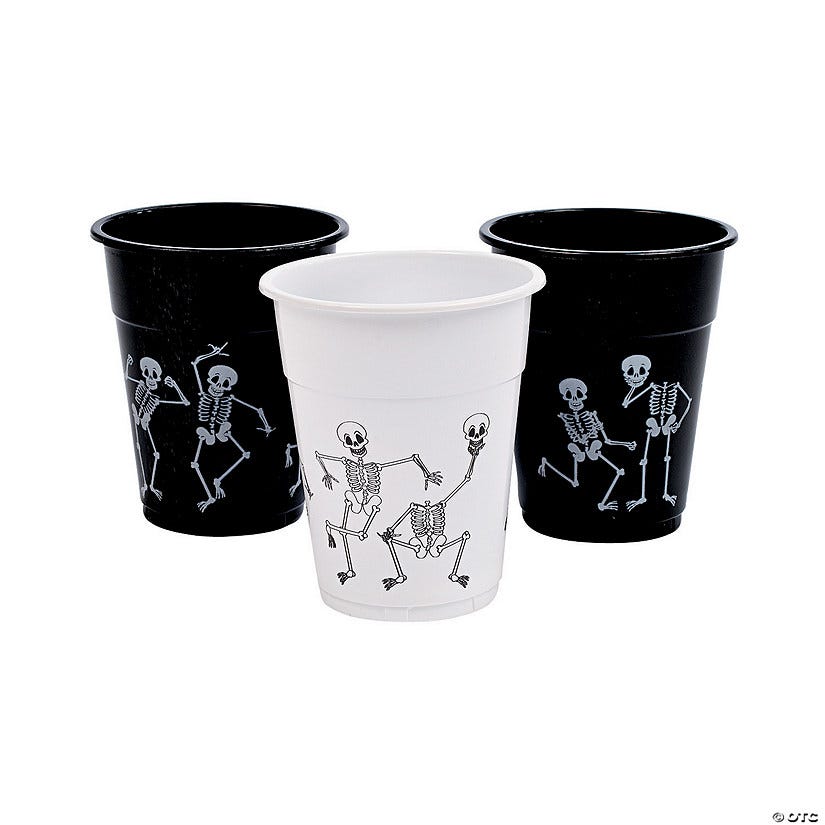 Bulk 50 Ct. 80s Party Disposable Plastic Cups | Oriental Trading