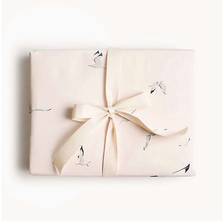 Wrapping Paper: Black Parisian Bows gift Wrap, Birthday, Holiday, Christmas  