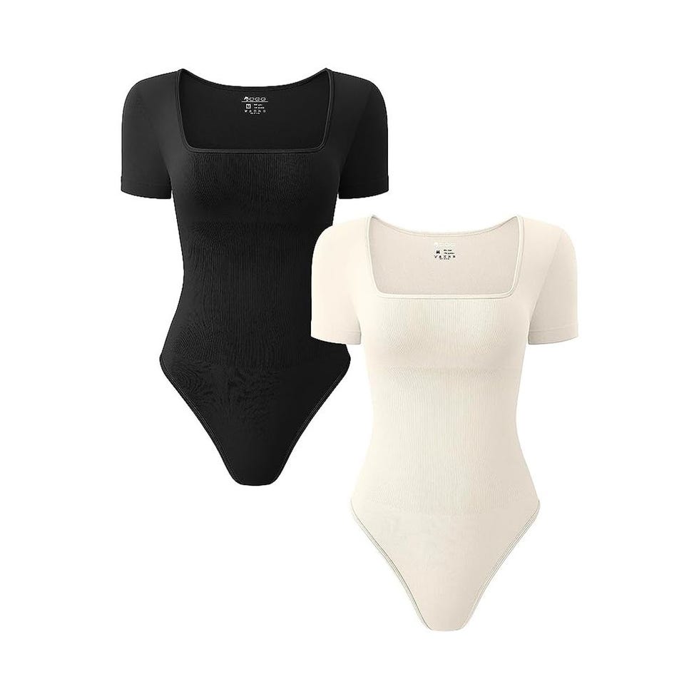 Women's Square Neck Short Sleeve Bodysuit Women's Square Neck Short Sleeve Bodysuit