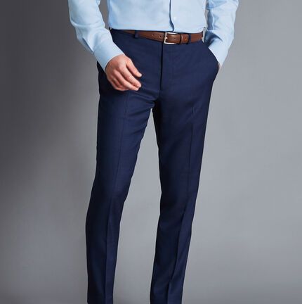 Mens Dress Pants Formal Business Casual Suit Pants Spring Autumn Office  Trousers Men Straight Classic Suit