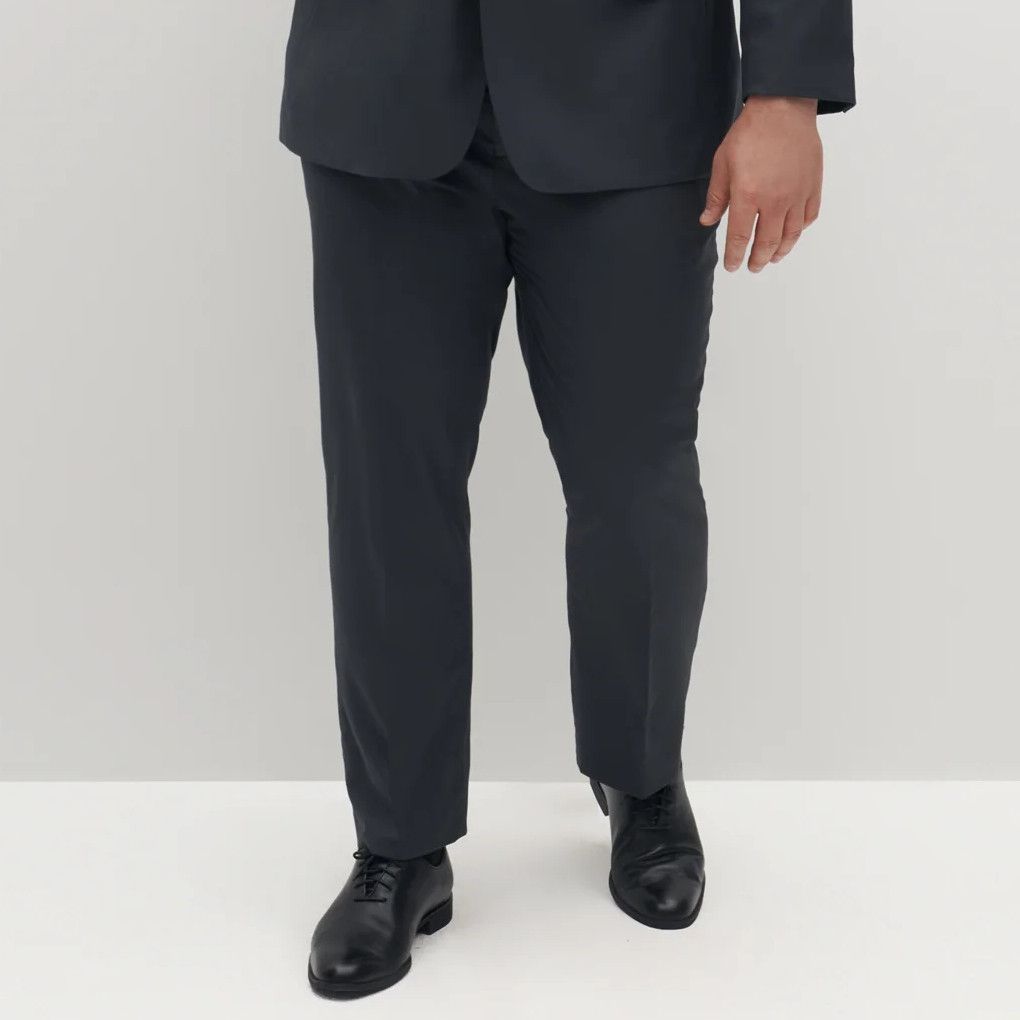 50s' Vintage Suit Pants Men's Formal Dress Pants Grey Brown Retro Fashion