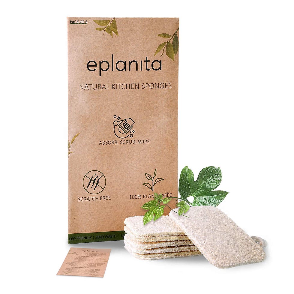 Esponjas naturales para lavar platos