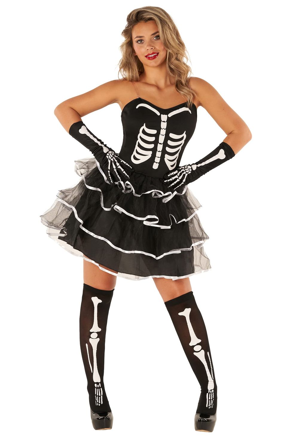 Ladies Skeleton Halloween Costumes