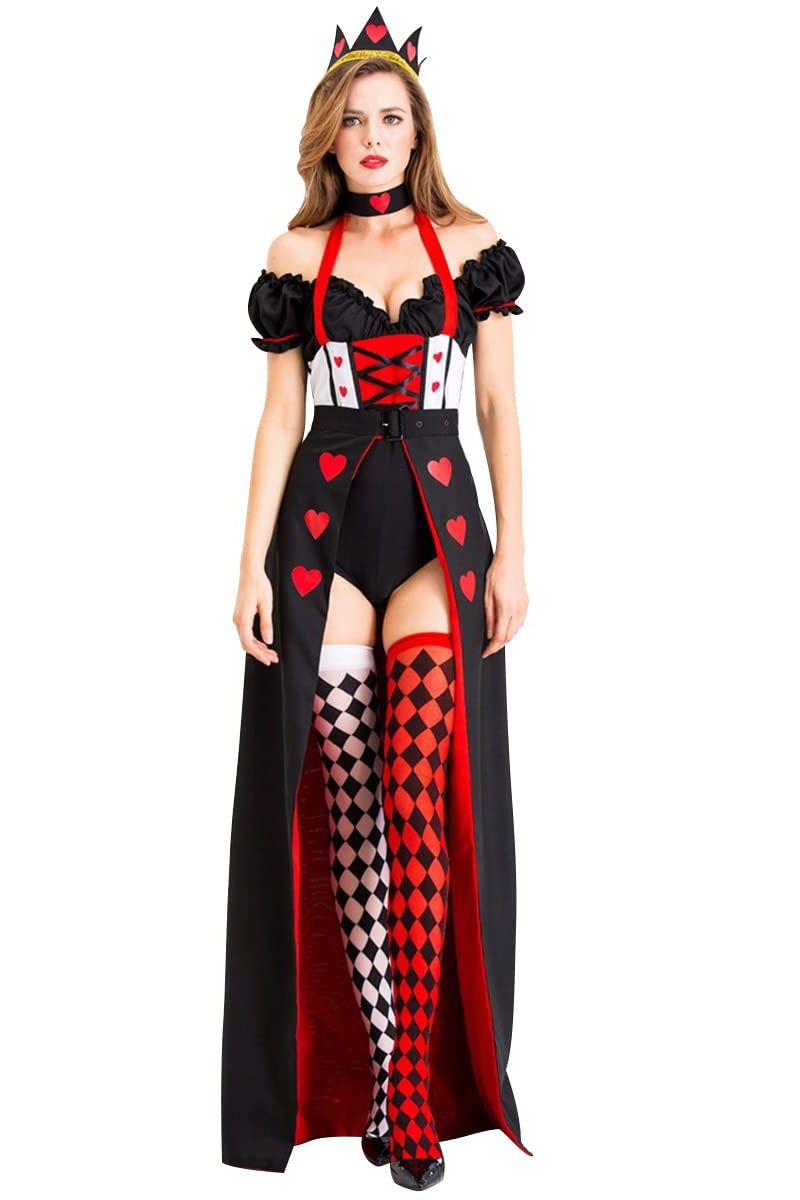 Queen of Hearts Costume Adult Women