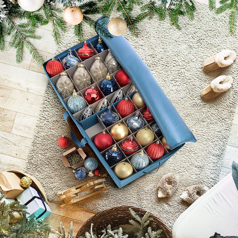 15 Clever Christmas Ornament Storage Ideas To Keep Them Safe  Christmas ornament  storage, Ornament storage, Christmas ornament storage box