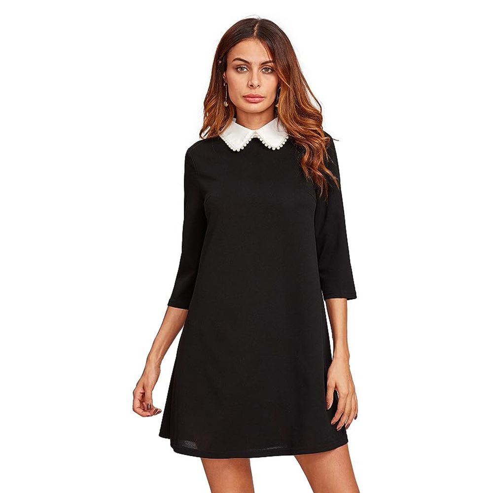 Wednesday addams clearance white collar