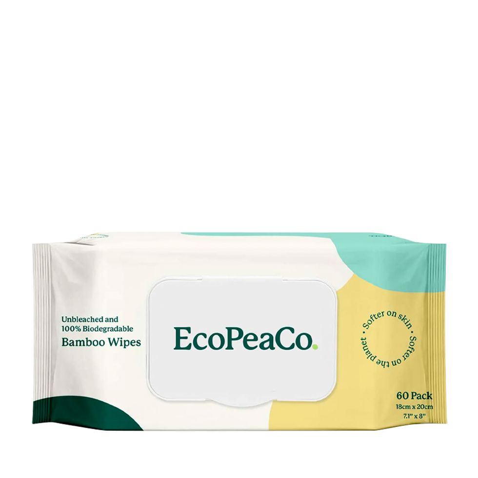 Unbleached Bamboo Wipes