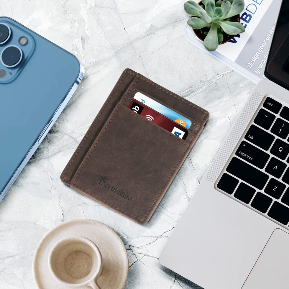 Minimalist Leather Slim Wallet 