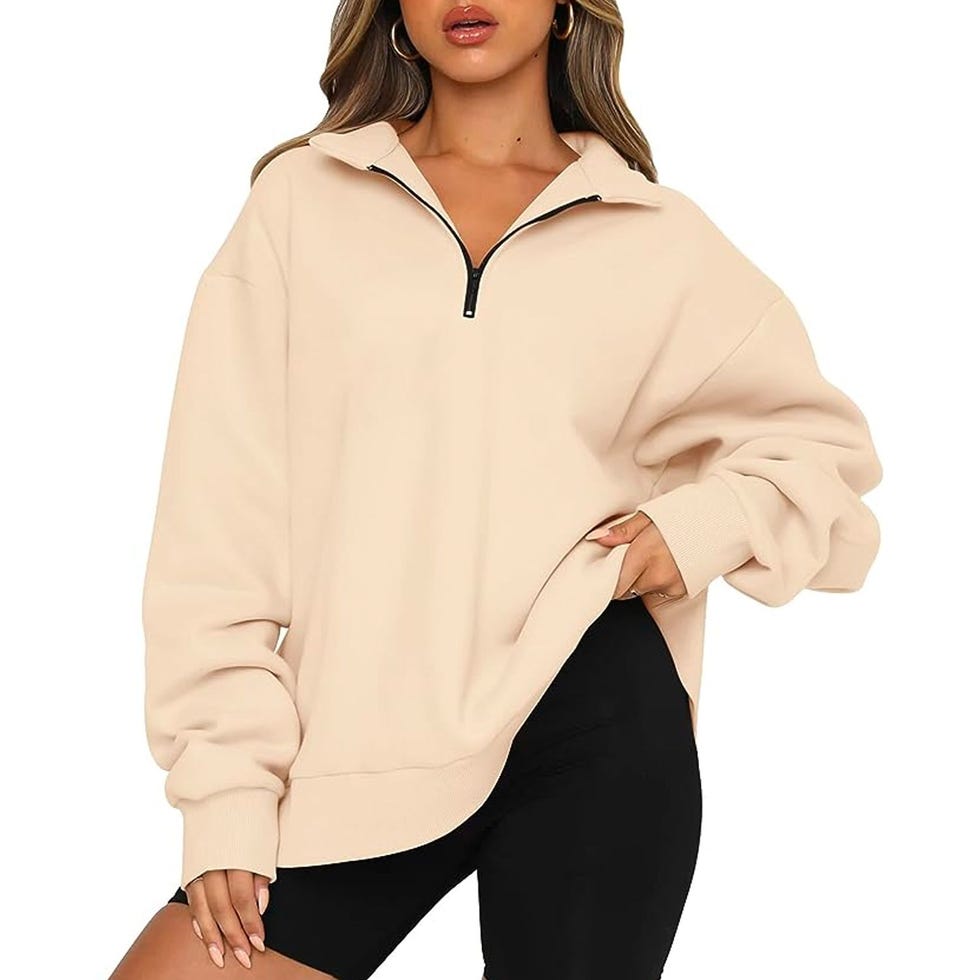 Oversized Half Zip