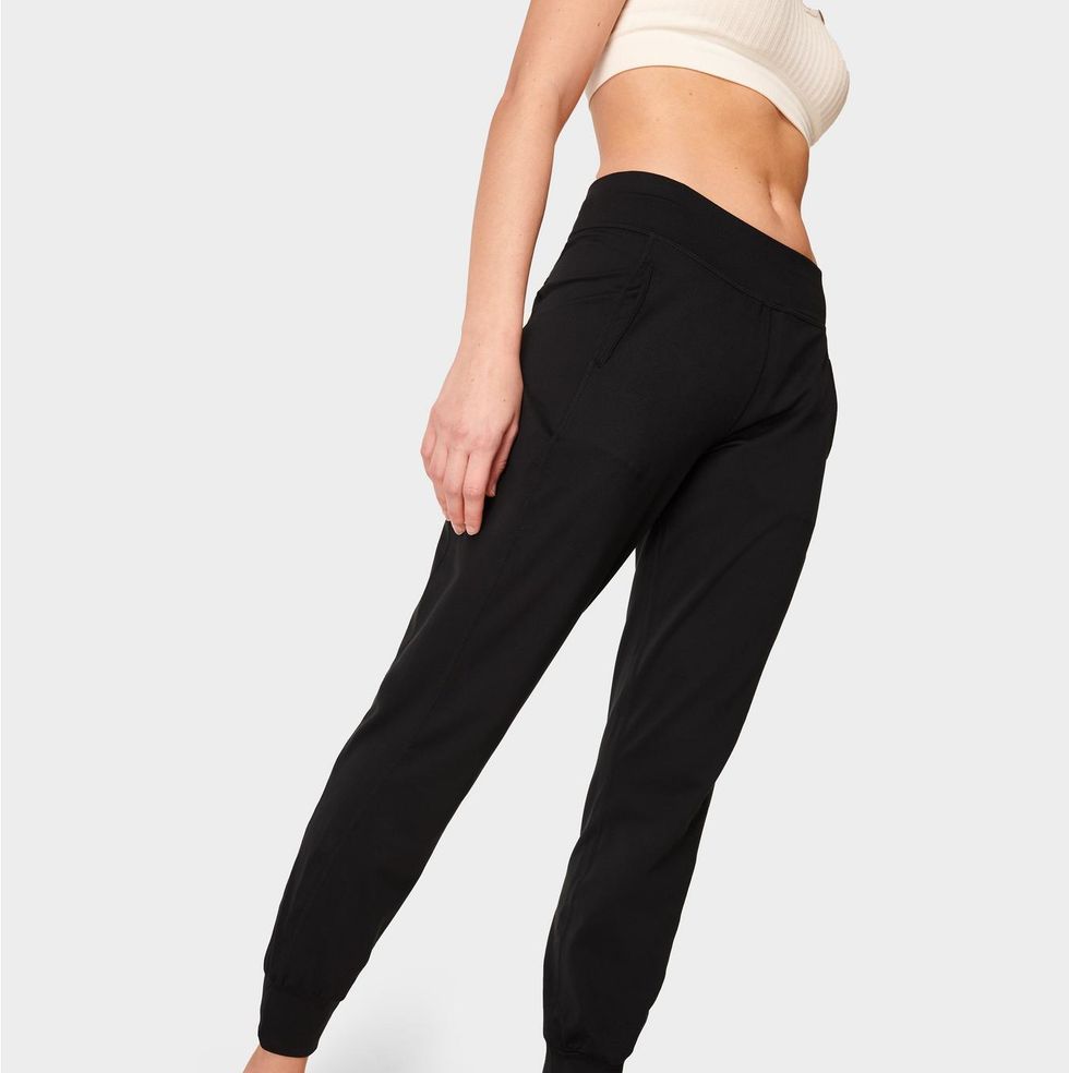 Sweatpants Women, Women's Work Wear Jogging Pants, Nylon Quick