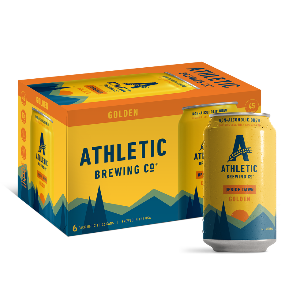 Nonalcoholic Upside Dawn Golden Beer