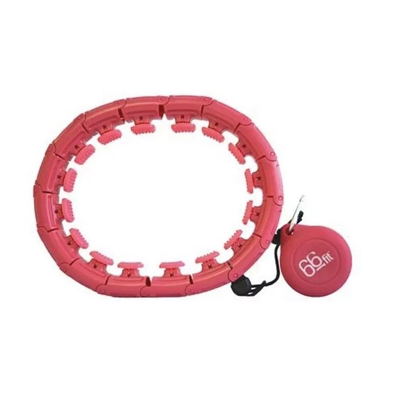 66fit Weighted Hula Hoop - Pink