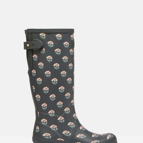 Printed Wellies with Back Gusset