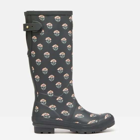 Printed Wellies with Back Gusset
