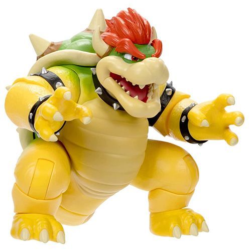 Bowser Action Figure with Fire-Breathing Effects