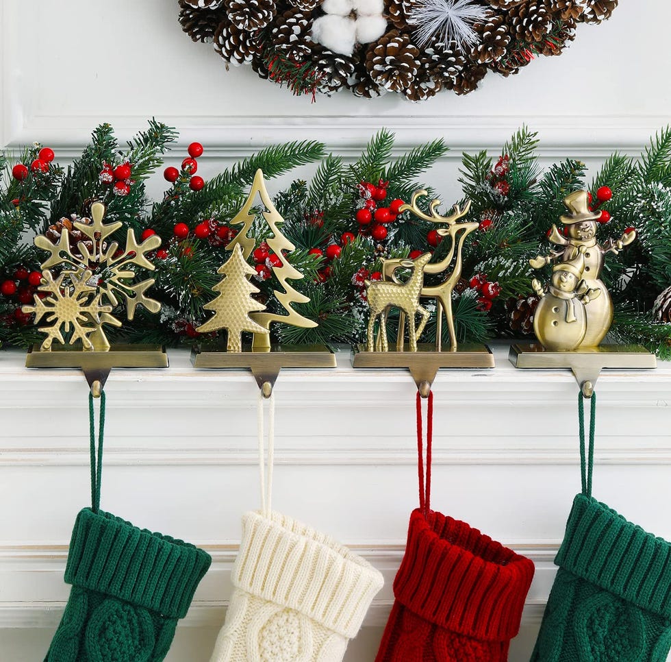 Christmas Stocking Holder Set 