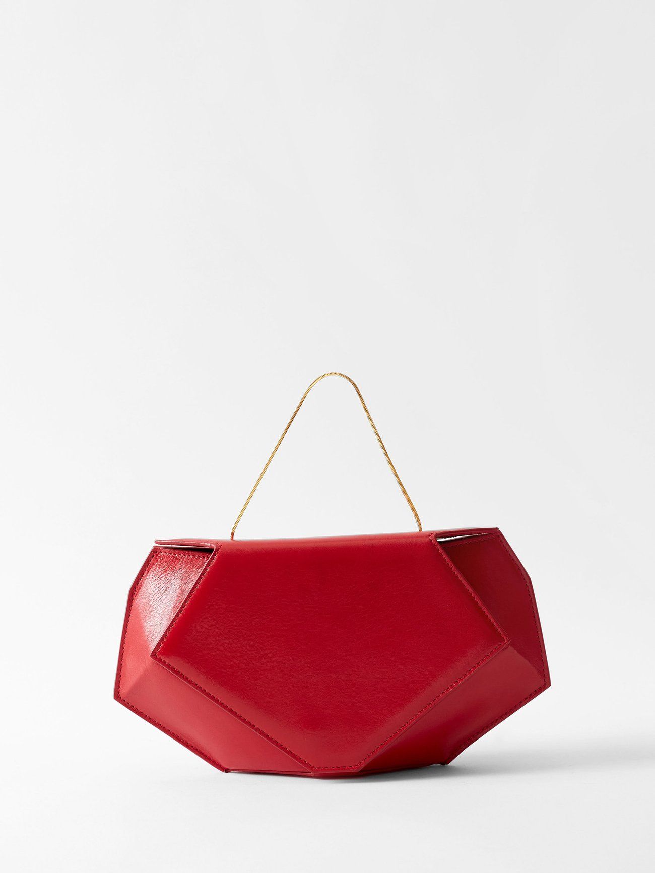 The red outlet bag