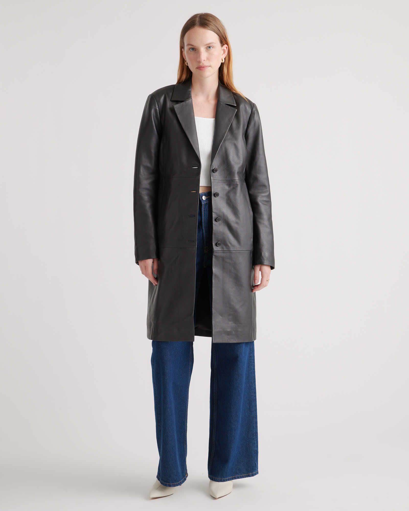 Womens long fall outlet jacket