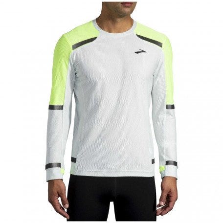 BROOKSMAGLIA MANICA LUNGA CARBONITE RUN VISIBLE