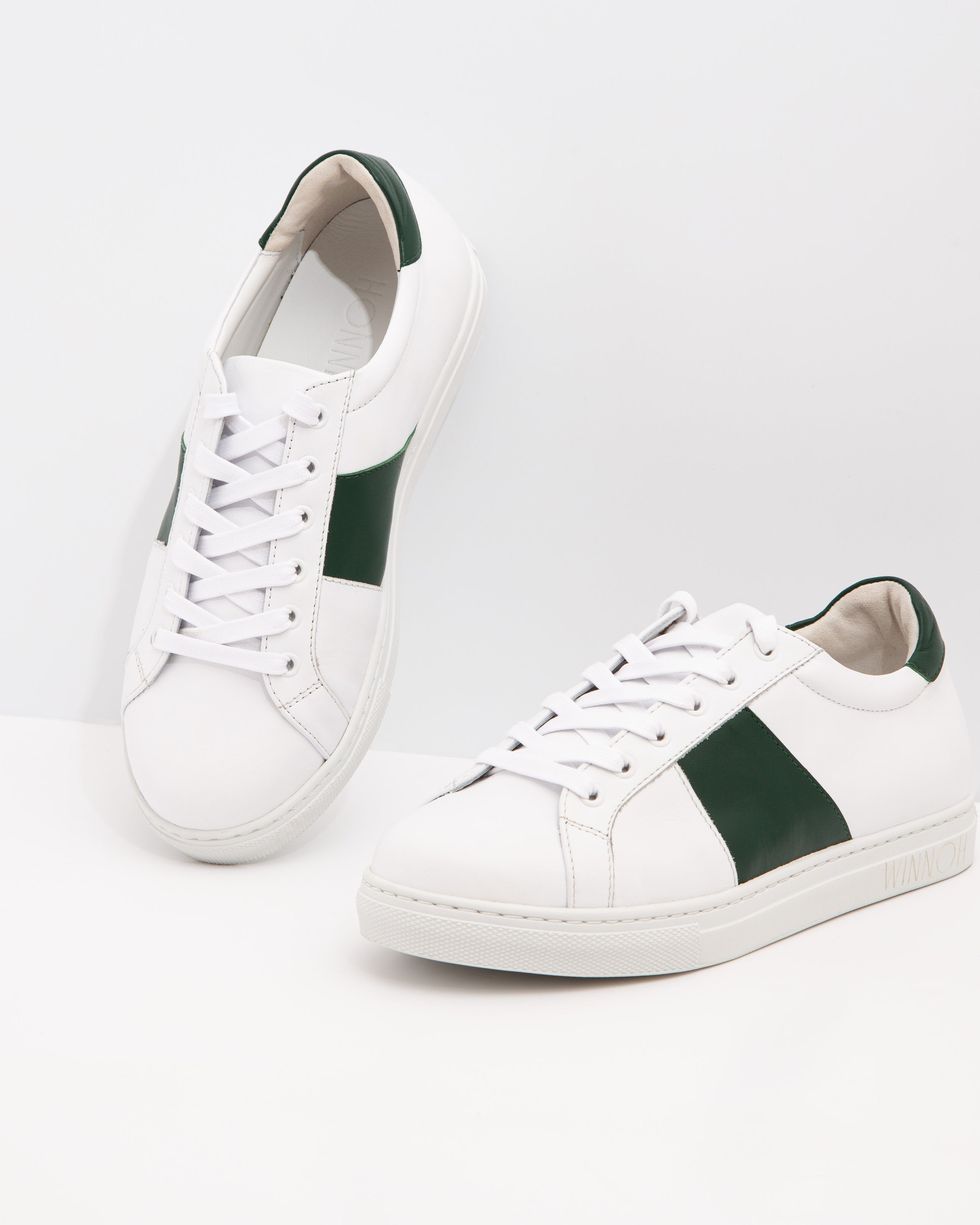 White Wide Fit Trainers for Women