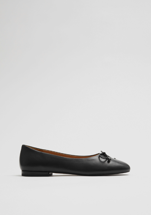 Leather Ballet Flats
