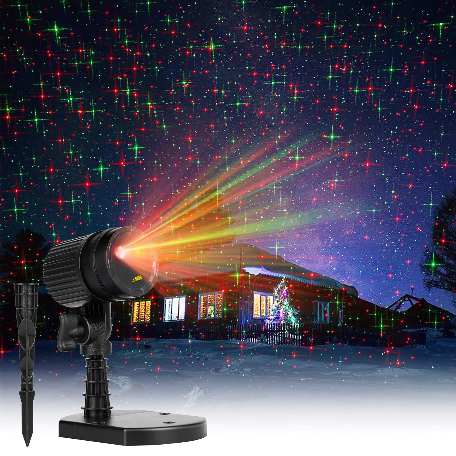 Festive laser clearance lights