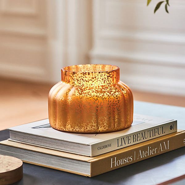 Pumpkin Clove Glass Jar Candle