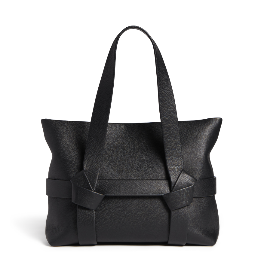 15 Best Black Leather Tote Bags of 2024