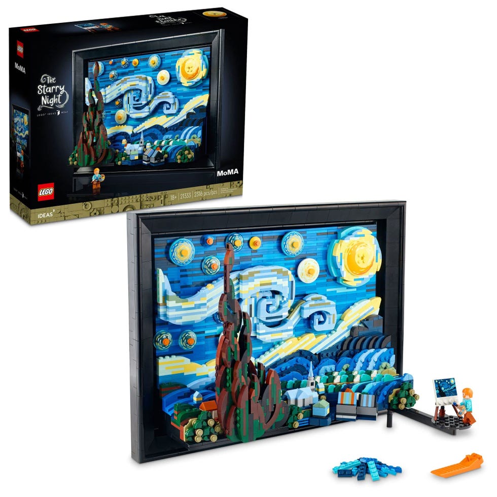 LEGO Vincent Van Gogh 'The Starry Night'