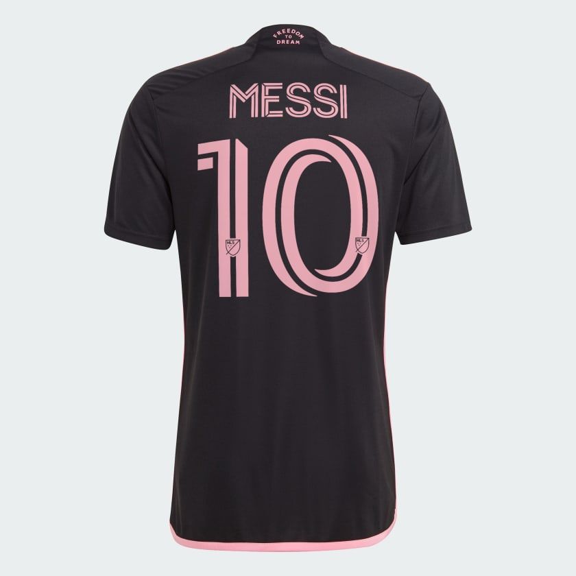 adidas Messi #10 Inter Miami CF 23/24 Away Jersey - Black | Men's Soccer |  adidas US