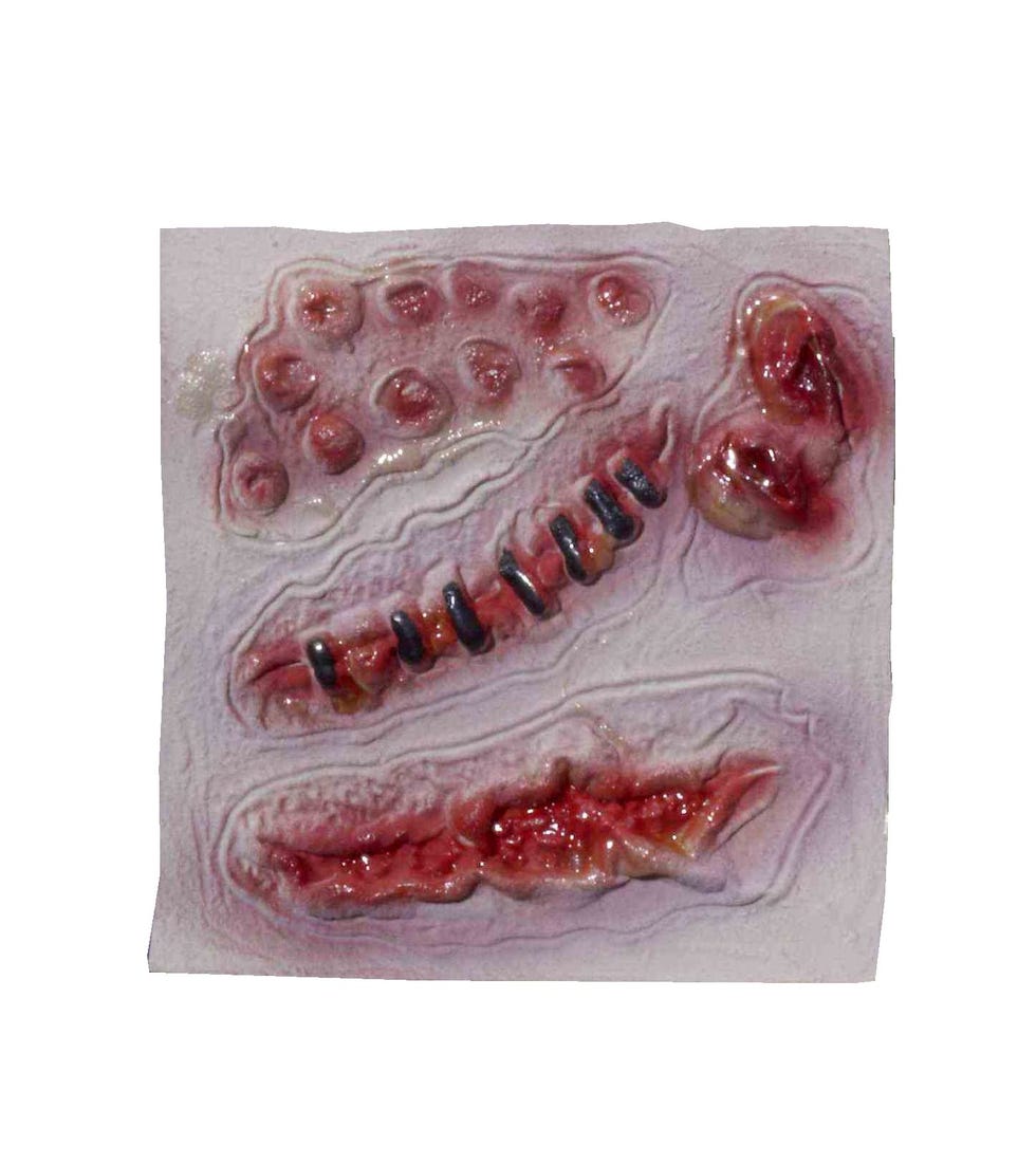 Fake Zombie Wounds
