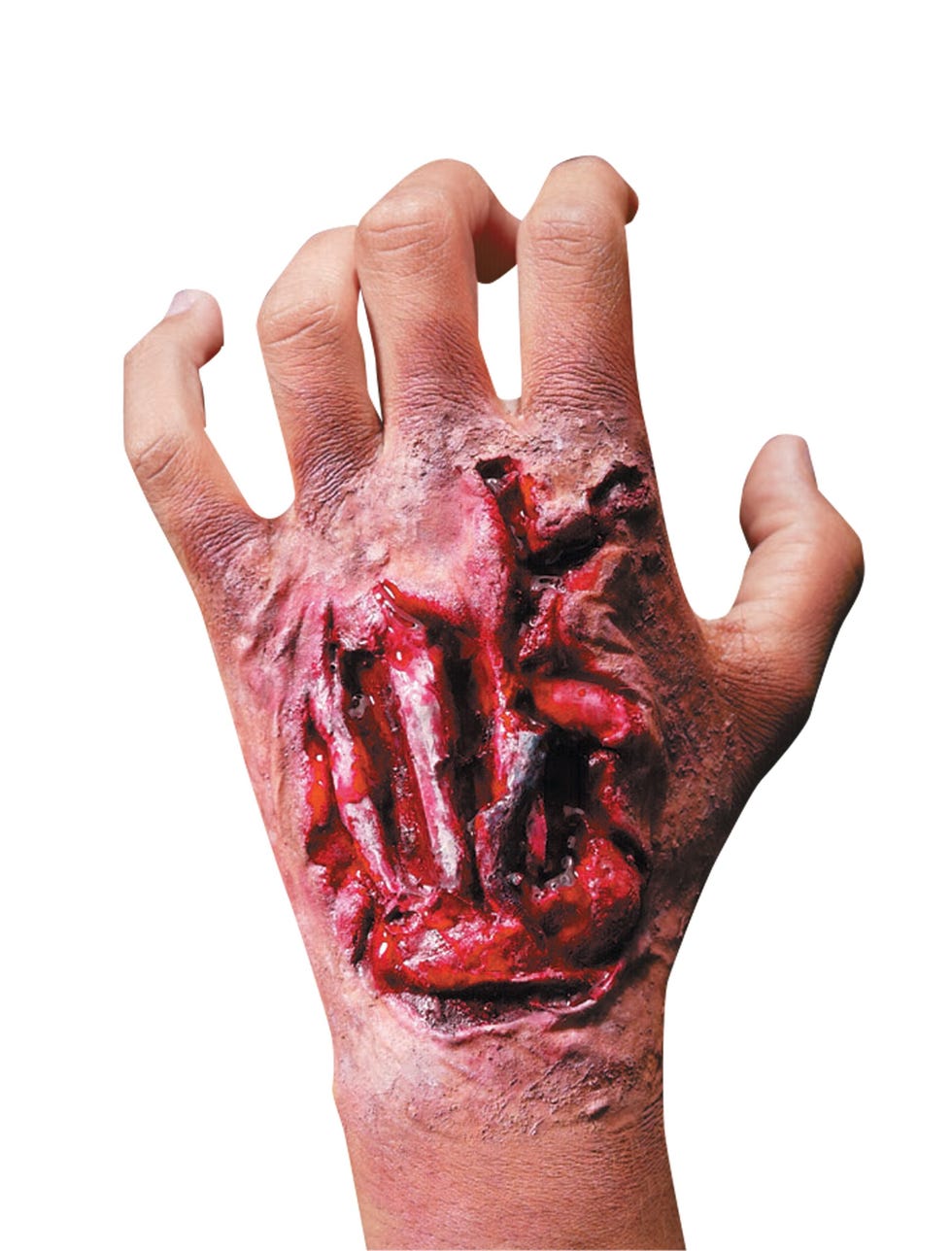 Fake Torn Up Hand Wound