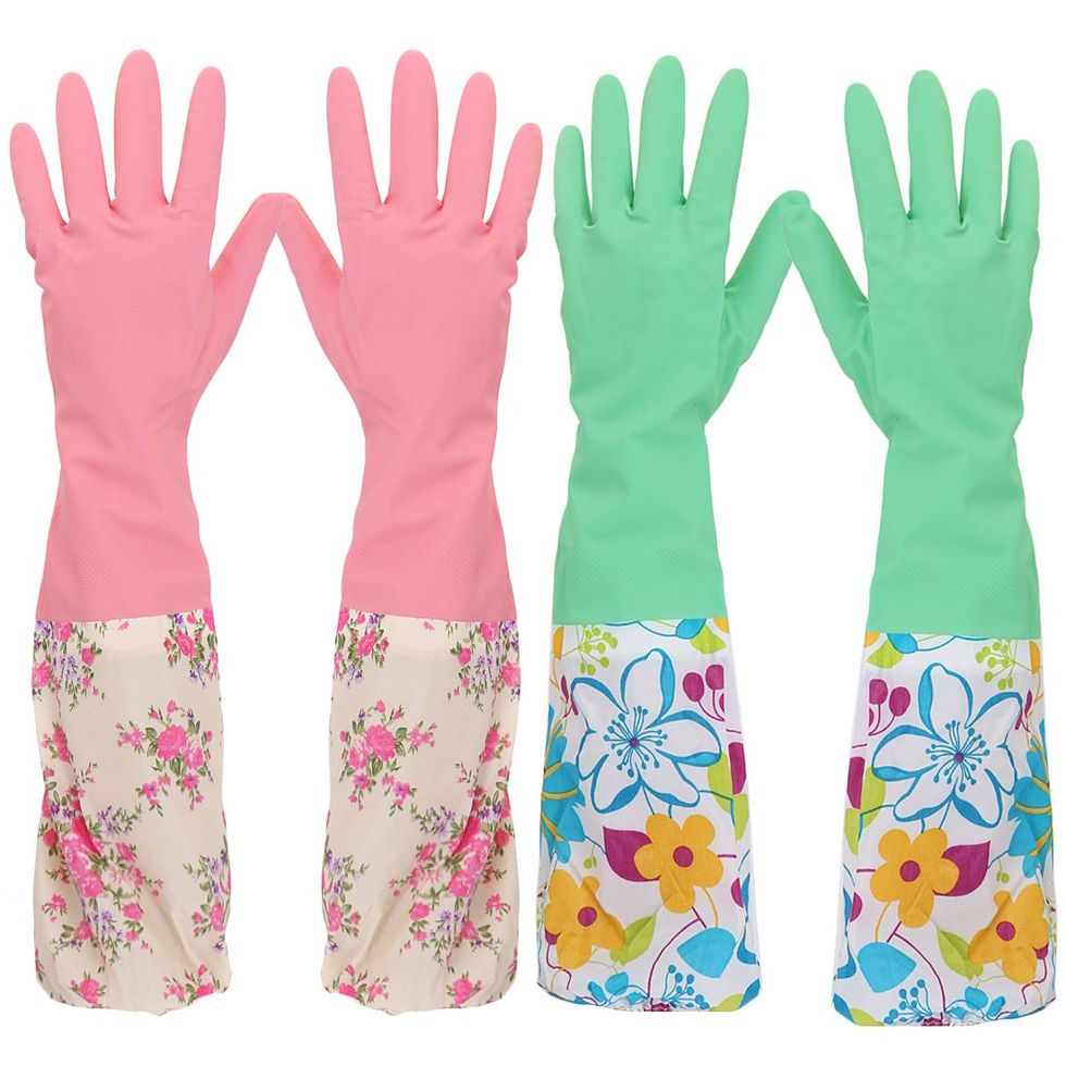 Dishwashing Cleaning Household Latex Gloves