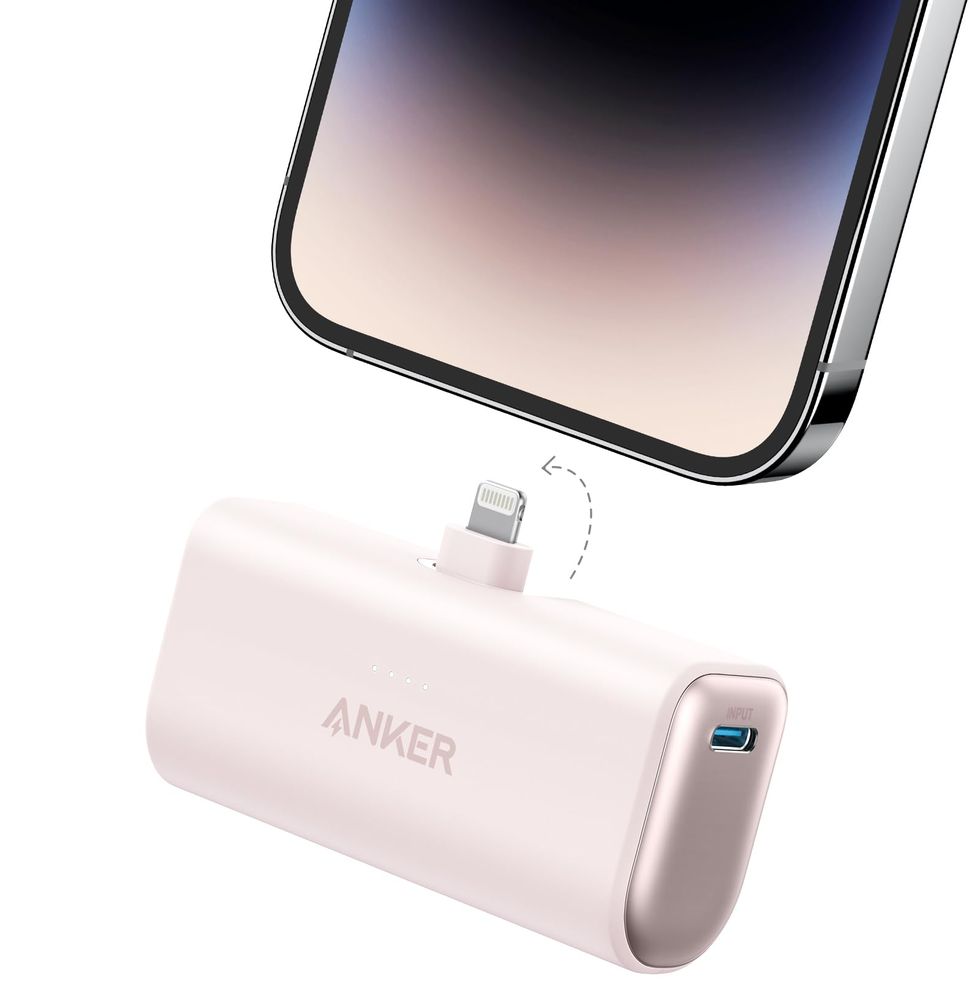 Portable Charger with Built-in Lightning Connector