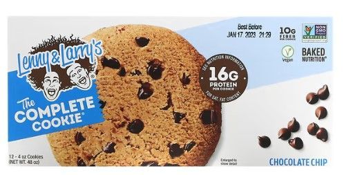 Lenny & Larry's, The COMPLETE Cookie（コンプリートクッキー）、チョコレートチップ、12個、各113g（4オンス）