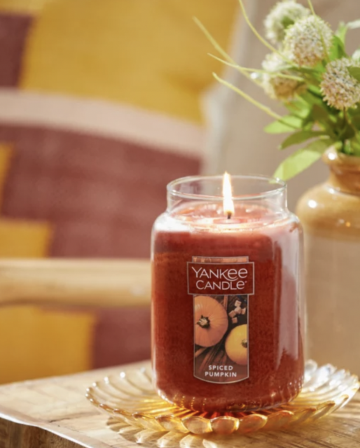 Yankee Candle Spiced Pumpkin - Original Large Jar candle 