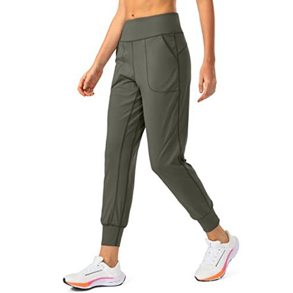 AUTOMET WomenAs High Waisted Sweatpants Baggy Fleece Lined Lounge Pants  comfy Wide Leg Drawstring Joggers with Pockets Beige