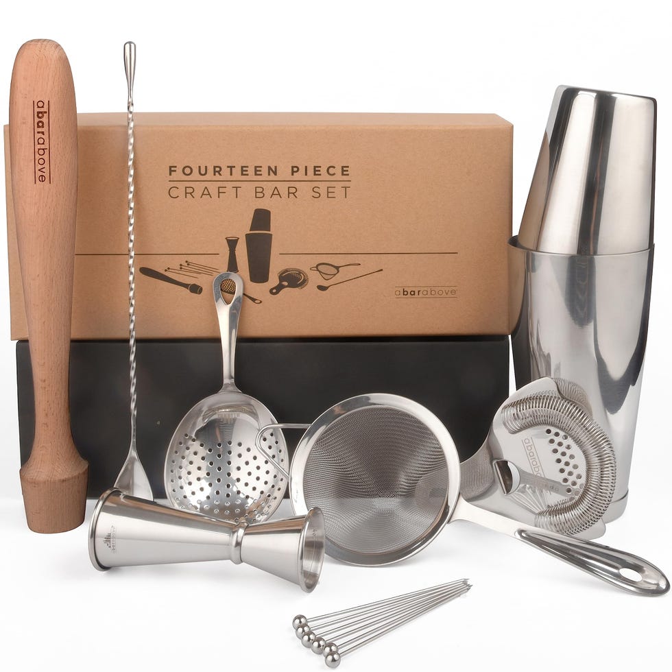 A Bar Above 14-Piece Professional Bartender Kit