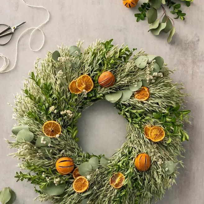 Winter Greenery, Single Watercolour Wreath Clipart, Winter Wreath, Pine  Cone Wreath, Winter Berries Wreath, Christmas Wreath, Wreath Bow