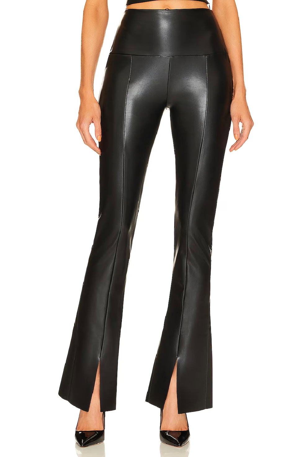 24 Best Faux Leather Pants That'll Add Edge To Your Fit