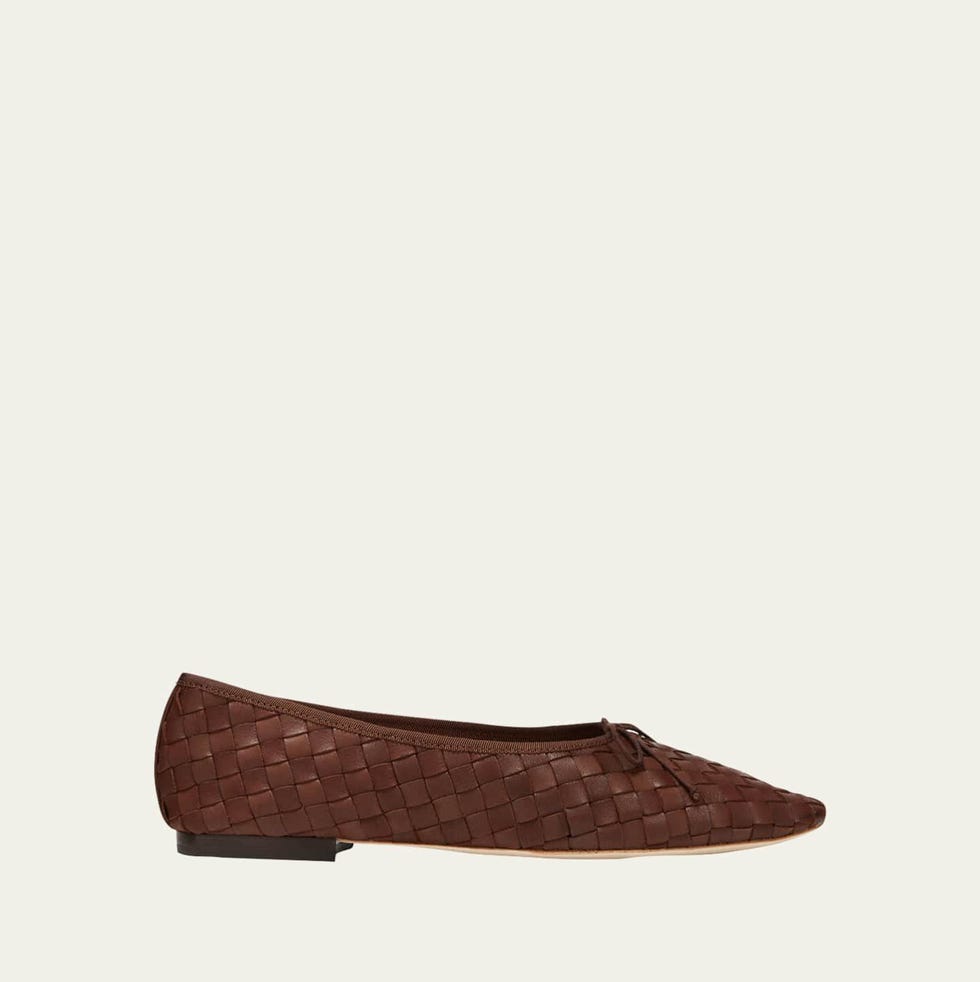 Landry Woven Leather Ballerina Flats Landry Woven Leather Ballerina Flats