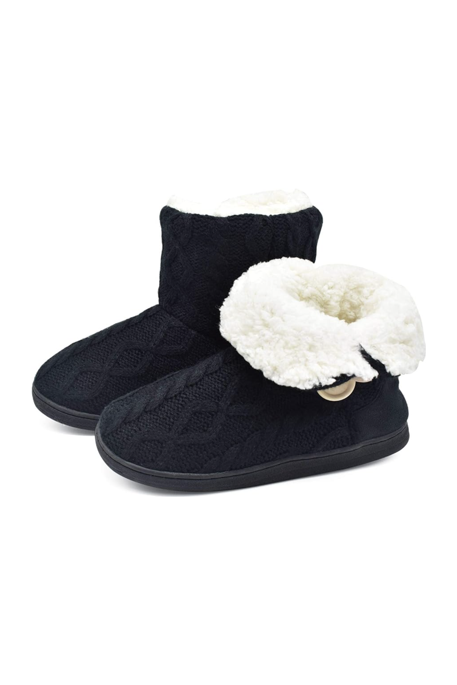 Women's Slippers Comfort Knit Boots