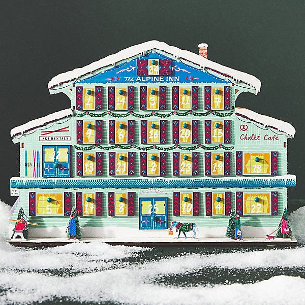 Ski Lodge Advent Calendar