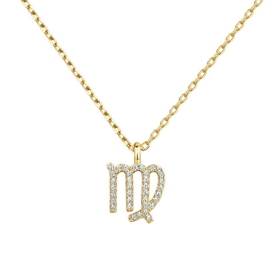 Gold Plated Astrology Necklace 