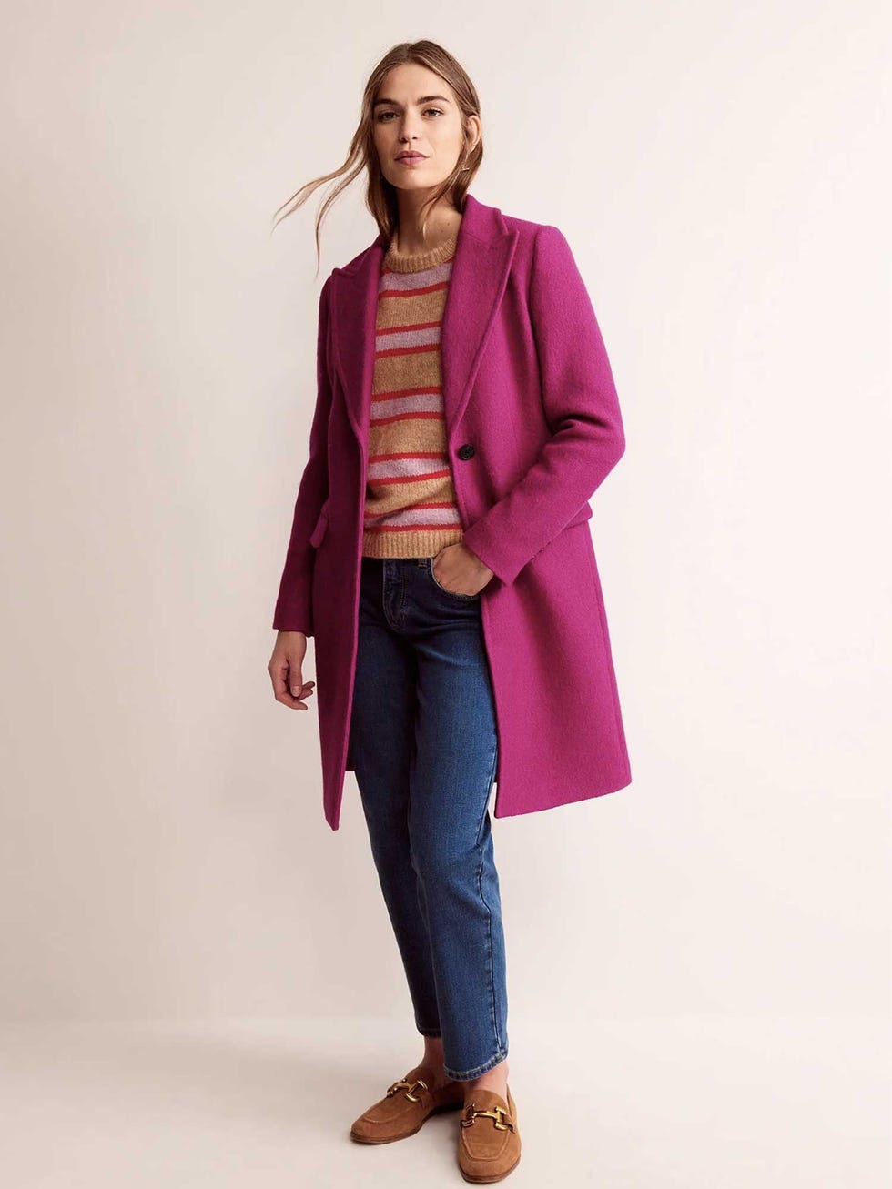 reese witherspoon pink coat