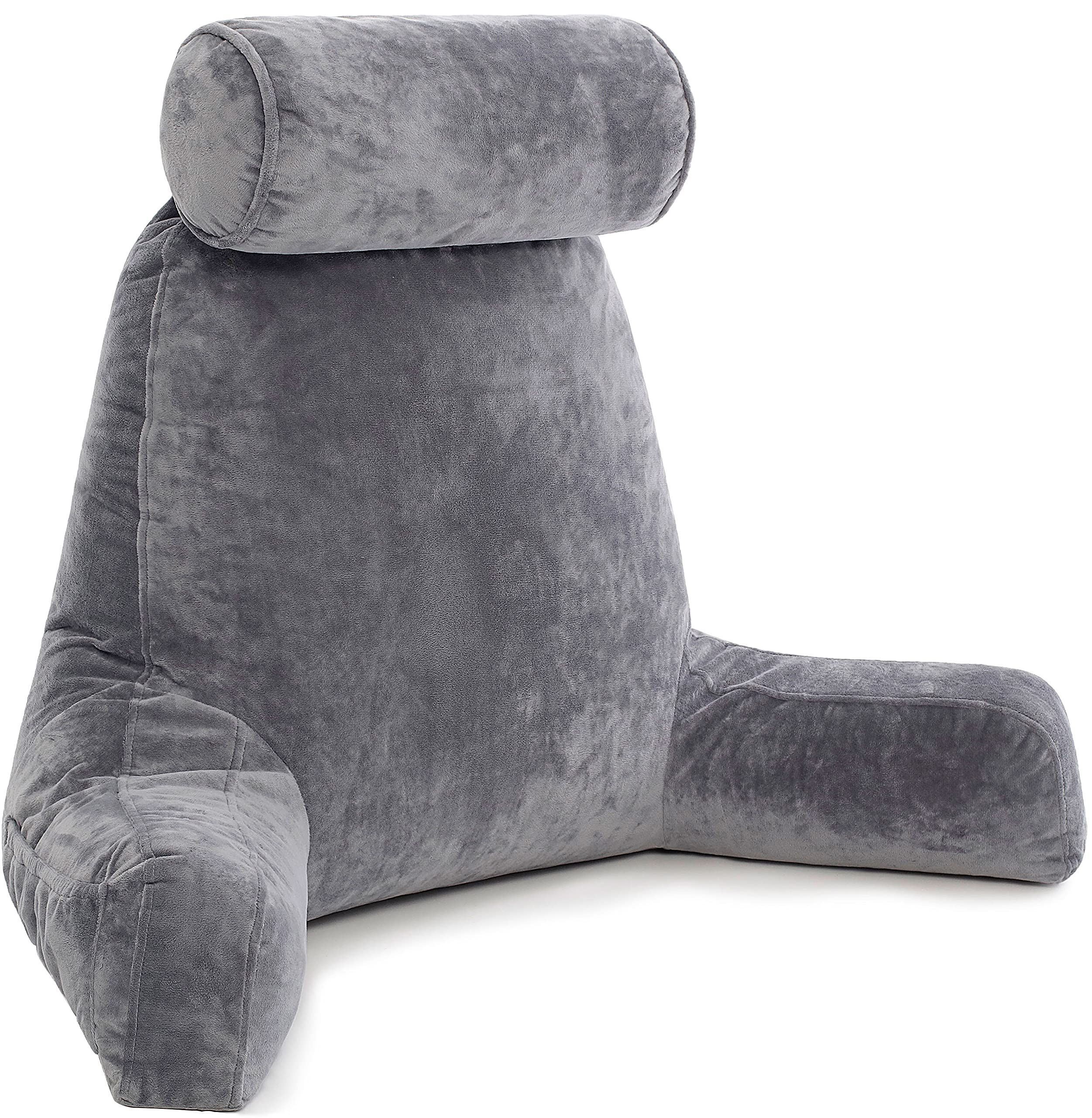 Sit up store pillow with arms