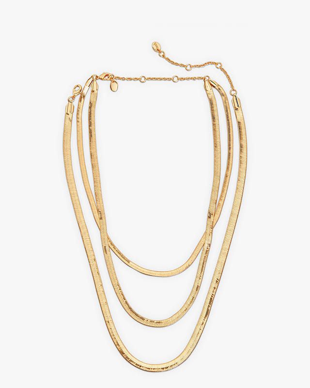 Aster Snake Chain Layered Necklace